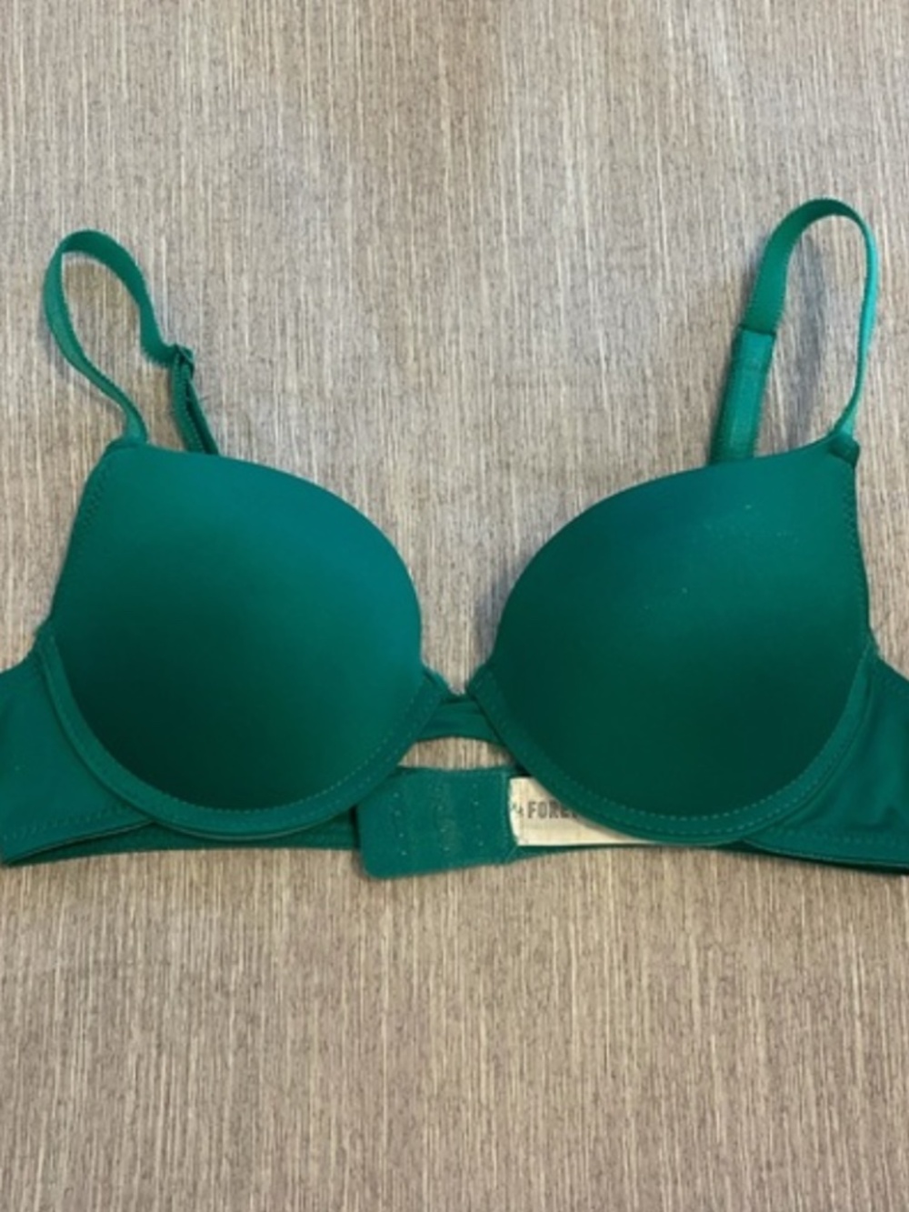 Forever 21 Teal Push-up Bra 32B